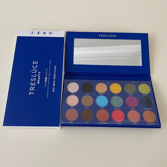 Tresluce Beauty I Am Shadow Palette 18 Shade Eyeshadow Palette New - Picture 3 of 5